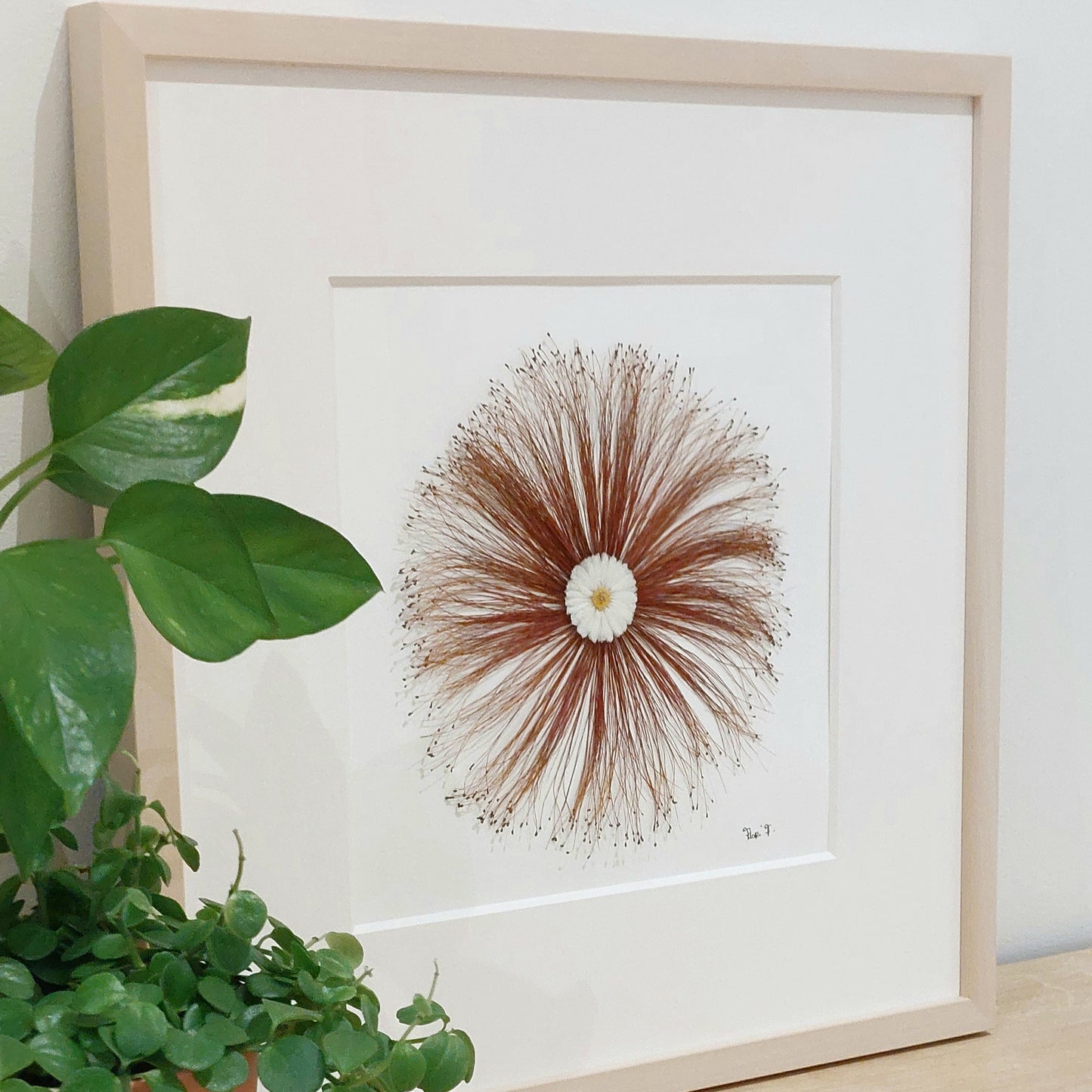 ART BOTANIQUE MURAL "MÉTAMORPHOSÉE"