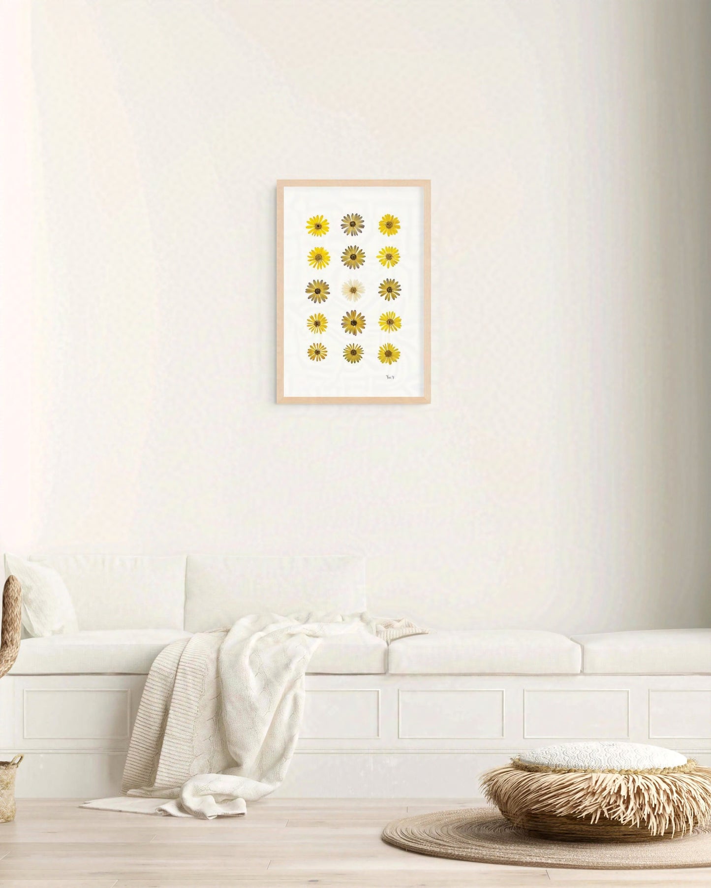SUNLIGHT — ŒUVRE BOTANIQUE ORIGINALE | COLLECTION PRIVÉE, FRANCE