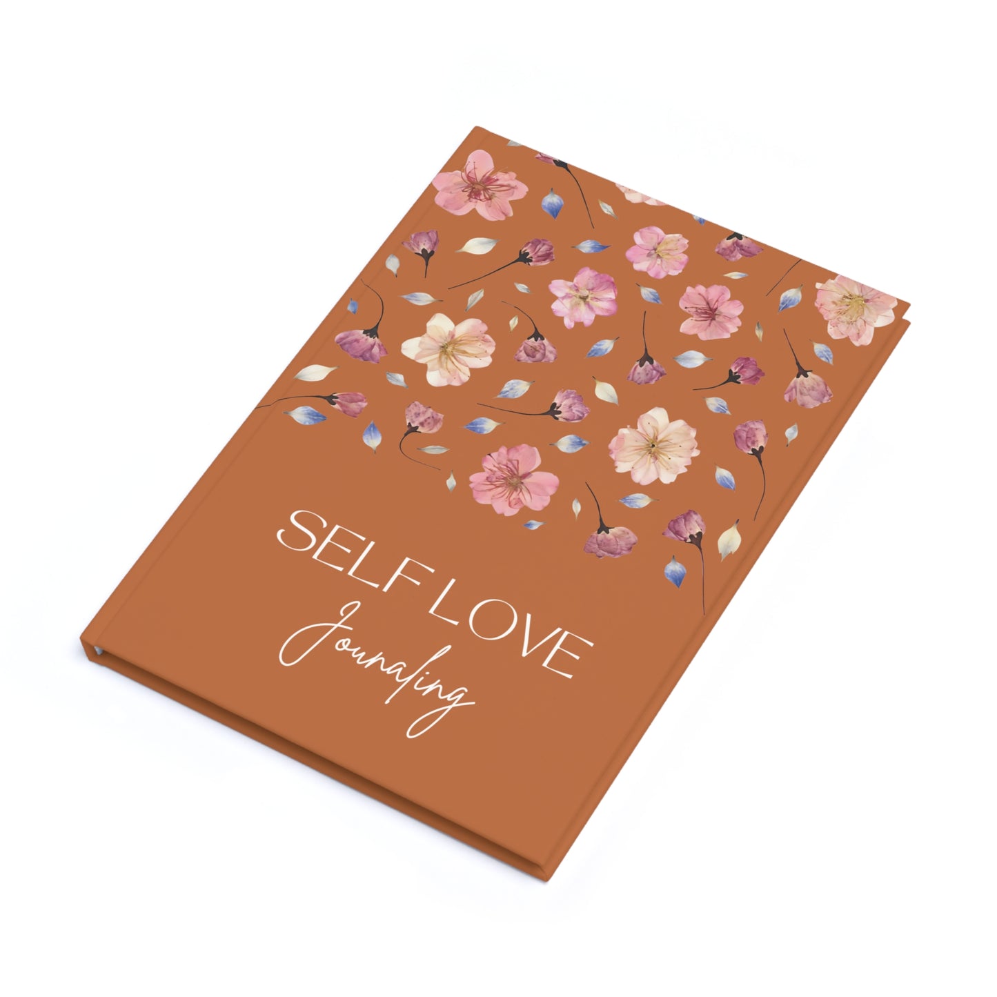 Carnet de Self Love Journaling | Journal Intime "Amour de Soi" et Bien-être au Quotidien | Couverture Couleur Ocre