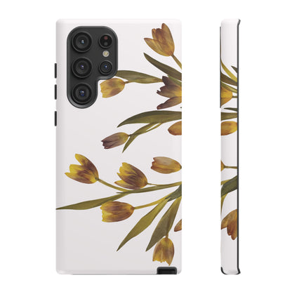 Coque Samsung Renforcée Design Floral Mate - Protection Durable & Anti-Choc - Idée Cadeau Floral