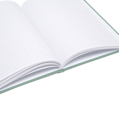 Carnet de Self Love Journaling | Journal Intime "Amour de Soi" et Bien-être au Quotidien | Couverture Couleur Vert Eucalyptus