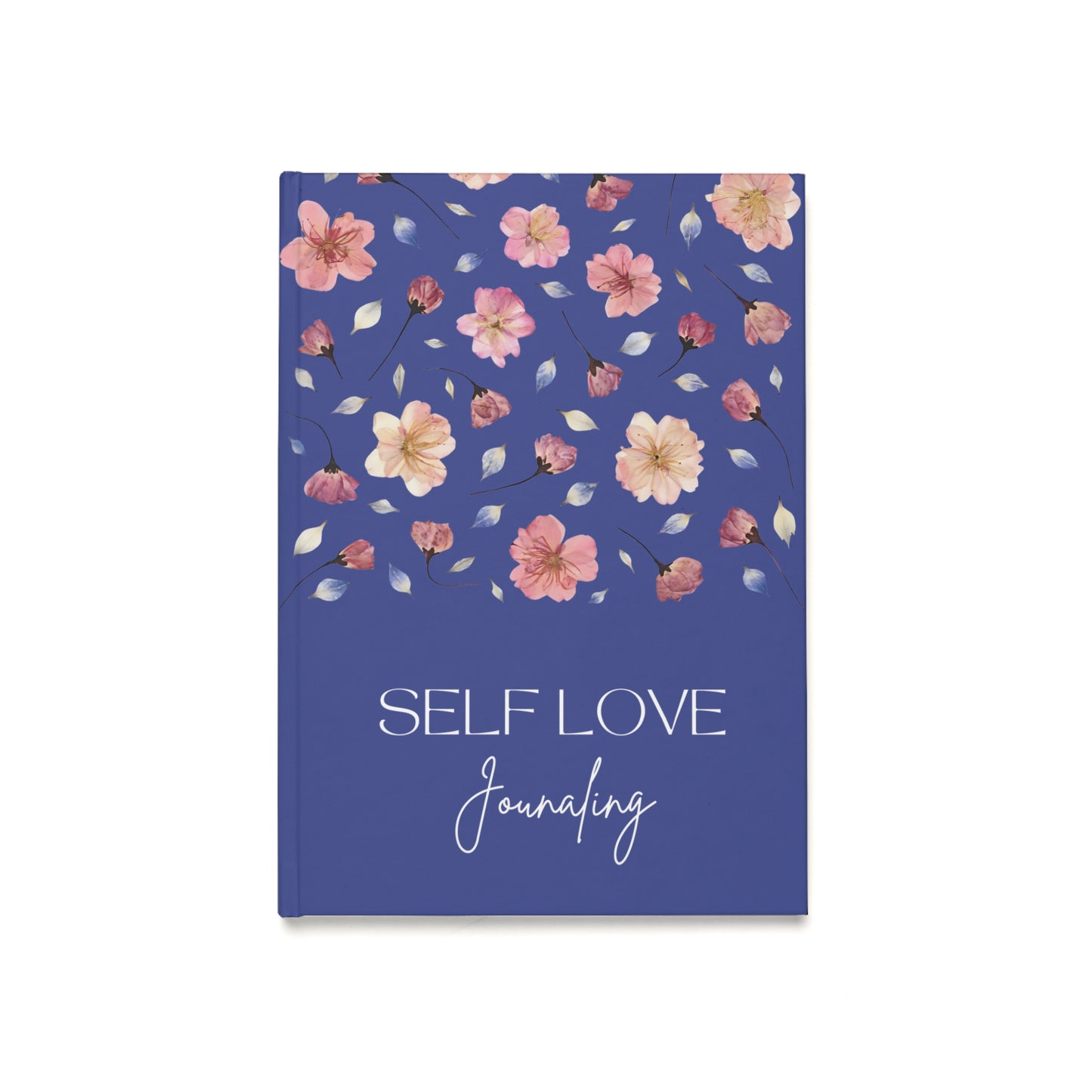 Carnet de Self Love Journaling | Journal Intime "Amour de Soi" et Bien-être au Quotidien | Couverture Couleur Bleu Encre