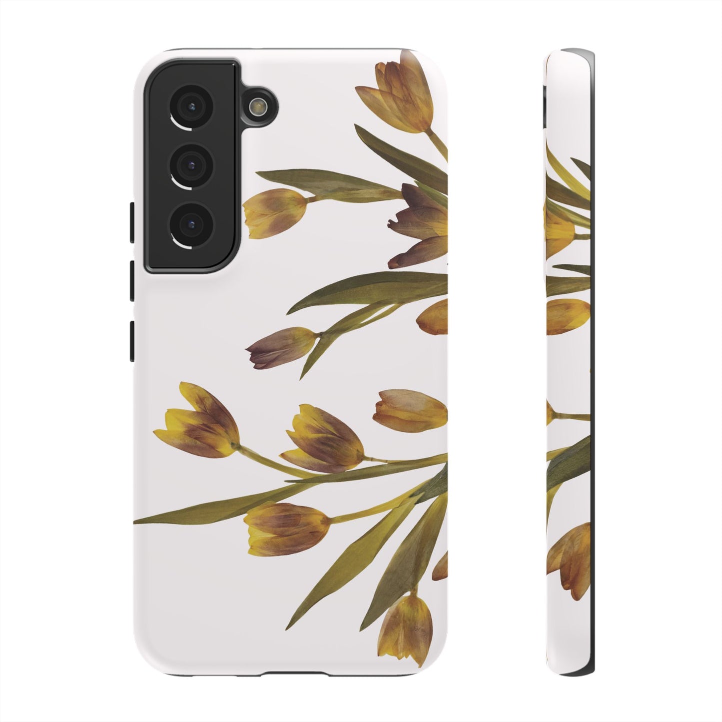 Coque Samsung Renforcée Design Floral Mate - Protection Durable & Anti-Choc - Idée Cadeau Floral
