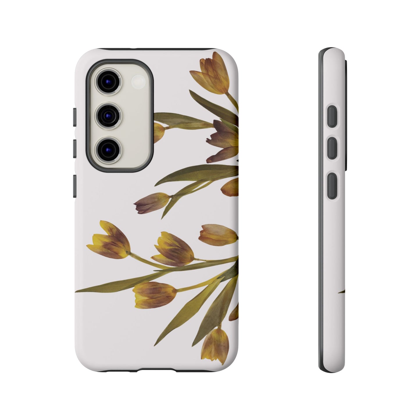 Coque Samsung Renforcée Design Floral Mate - Protection Durable & Anti-Choc - Idée Cadeau Floral