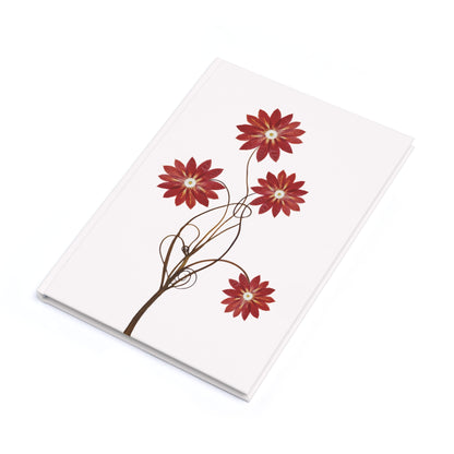 Carnet de Notes Floral Original | Journal Couverture Rigide – Amoureux des Plantes, Pages Lignées ou Vierges