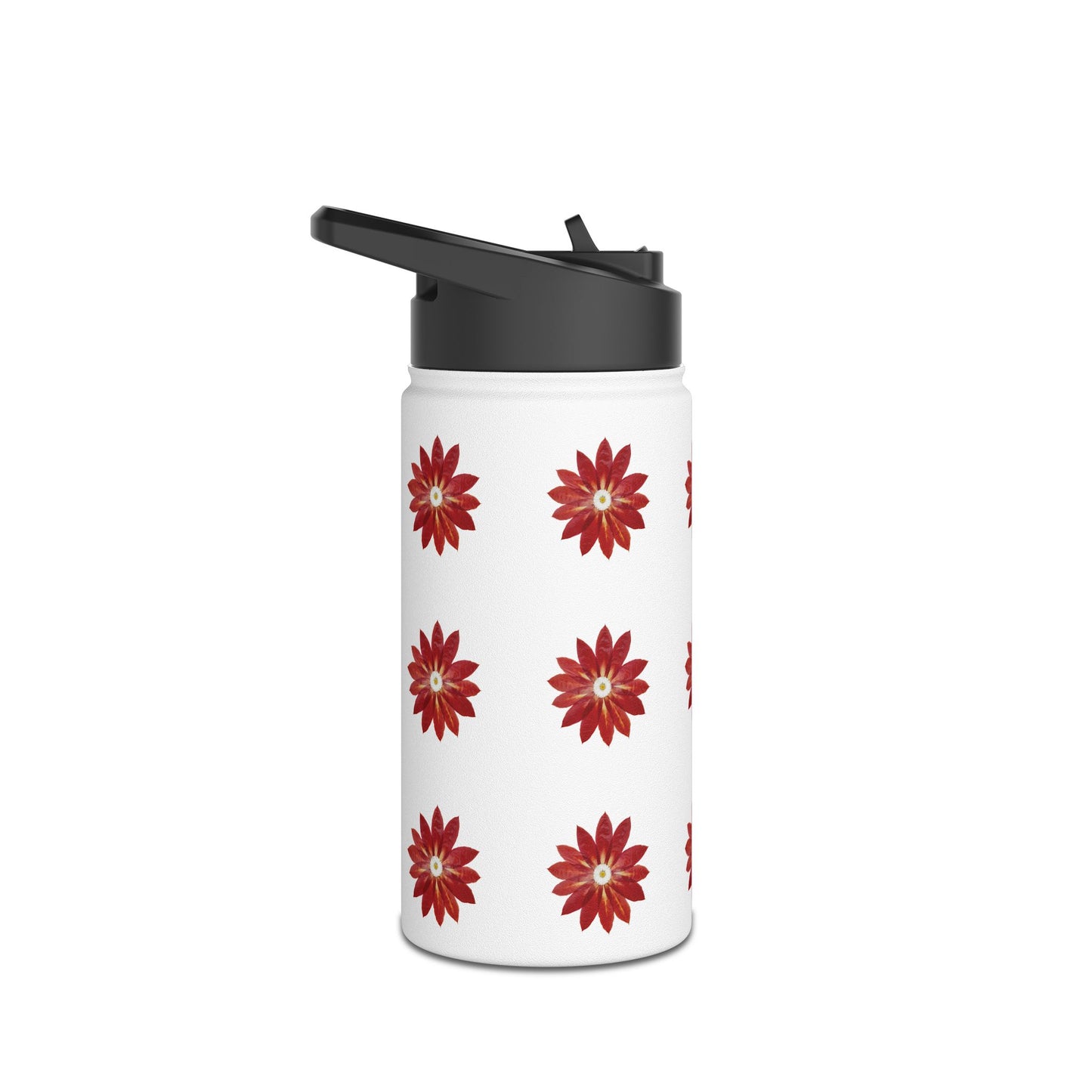 Mug Café ou Thé Isotherme en Inox - Design Epuré - Fleur de Cactus | Tasse de Voyage Écoresponsable & Sans BPA