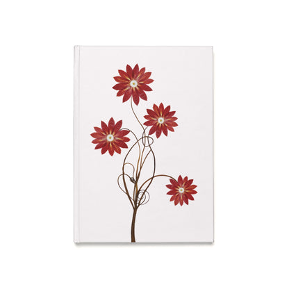 Carnet de Notes Floral Original | Journal Couverture Rigide – Amoureux des Plantes, Pages Lignées ou Vierges