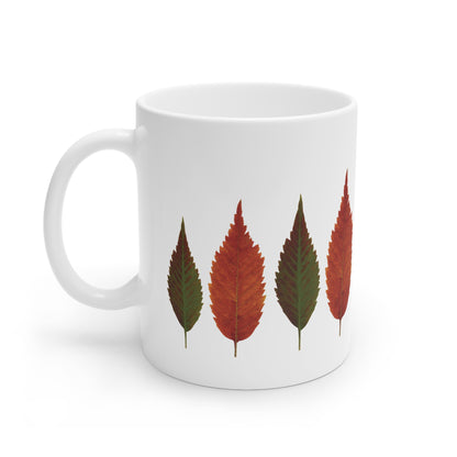 Mug Céramique au Design Automnal | Tasse Botanique – Idée Cadeau Amoureux Nature & Déco Végétale