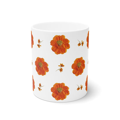 Mug Céramique au Design Botanique Printanier | Tasse Florale – Idée Cadeau Amoureux Fleurs de Printemps & Déco Féminine