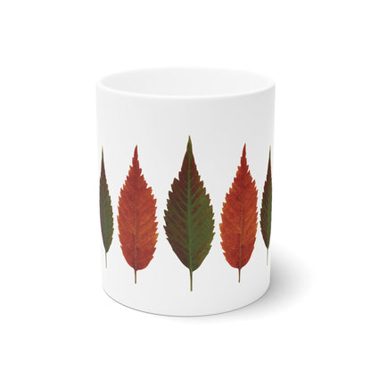 Mug Céramique au Design Automnal | Tasse Botanique – Idée Cadeau Amoureux Nature & Déco Végétale