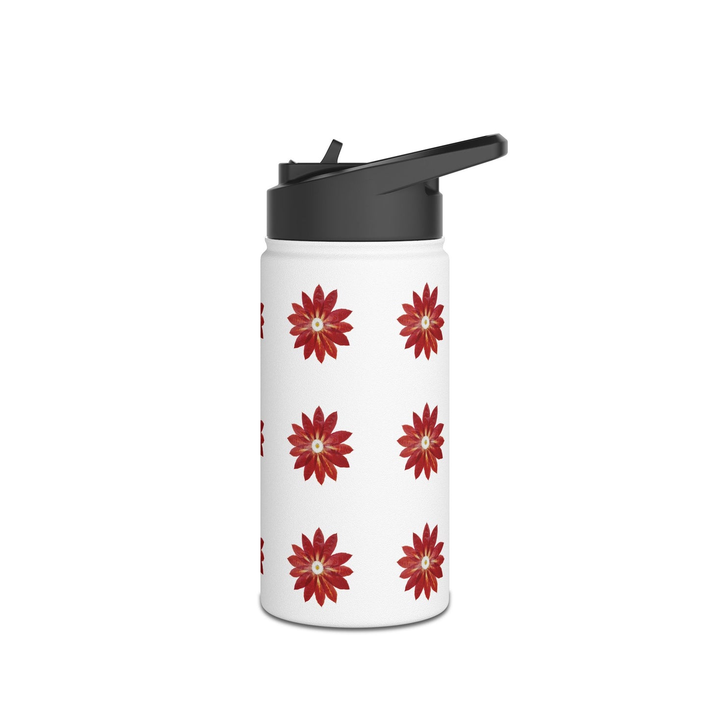Mug Café ou Thé Isotherme en Inox - Design Epuré - Fleur de Cactus | Tasse de Voyage Écoresponsable & Sans BPA