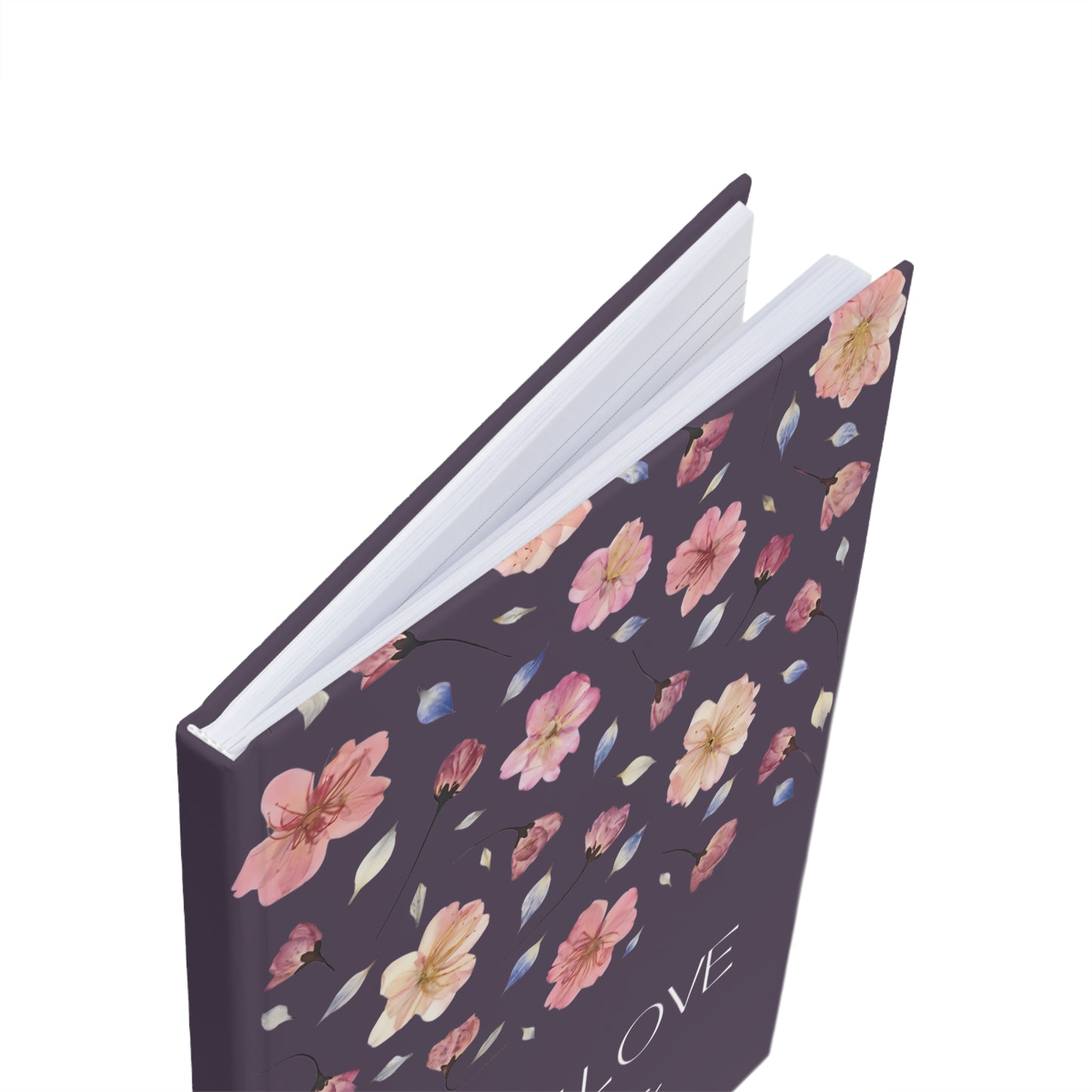 Carnet de Self Love Journaling | Journal Intime "Amour de Soi" et Bien-être au Quotidien | Couverture Couleur Prune