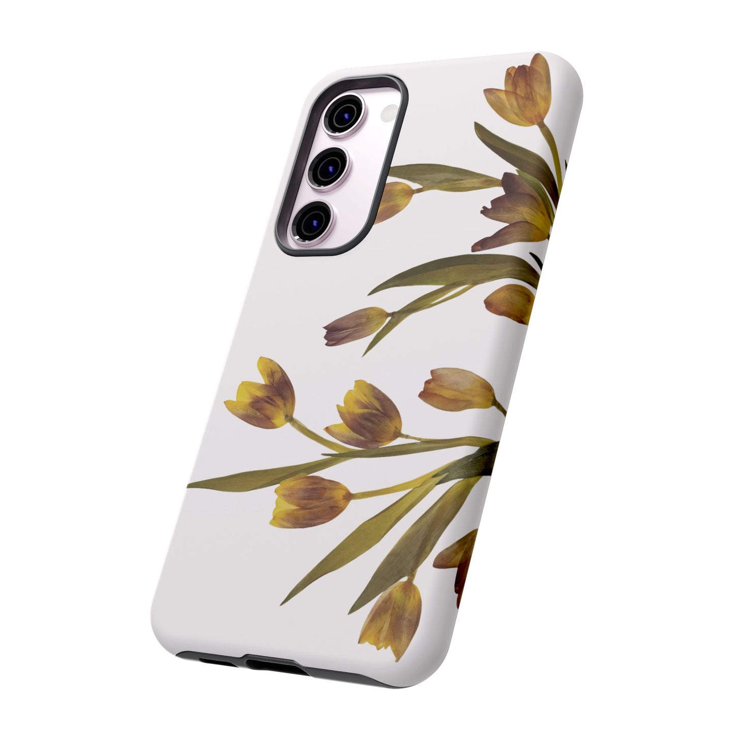 Coque Samsung Renforcée Design Floral Mate - Protection Durable & Anti-Choc - Idée Cadeau Floral