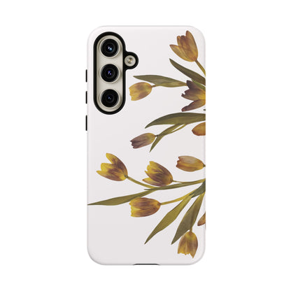 Coque Samsung Renforcée Design Floral Mate - Protection Durable & Anti-Choc - Idée Cadeau Floral