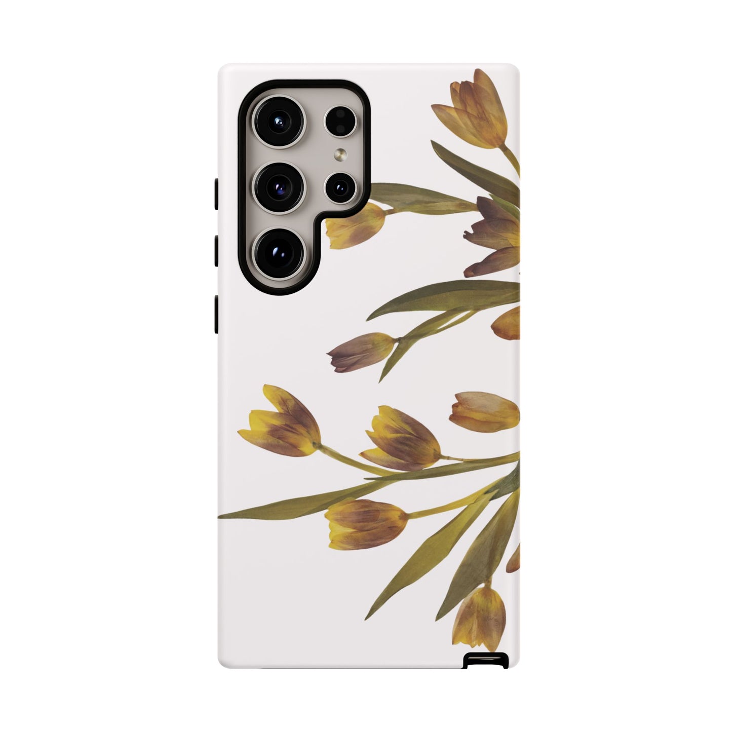 Coque Samsung Renforcée Design Floral Mate - Protection Durable & Anti-Choc - Idée Cadeau Floral