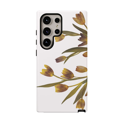 Coque Samsung Renforcée Design Floral Mate - Protection Durable & Anti-Choc - Idée Cadeau Floral