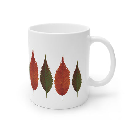 Mug Céramique au Design Automnal | Tasse Botanique – Idée Cadeau Amoureux Nature & Déco Végétale