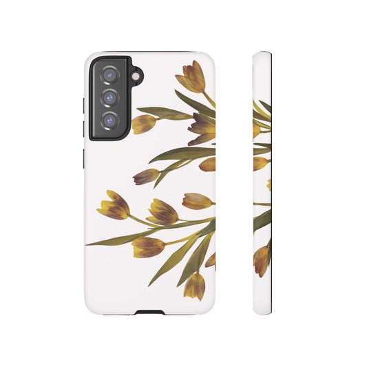 Coque Samsung Renforcée Design Floral Mate - Protection Durable & Anti-Choc - Idée Cadeau Floral