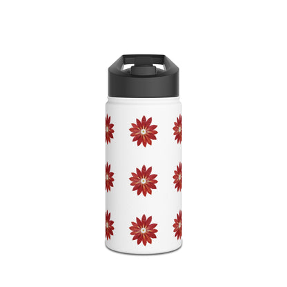 Mug Café ou Thé Isotherme en Inox - Design Epuré - Fleur de Cactus | Tasse de Voyage Écoresponsable & Sans BPA