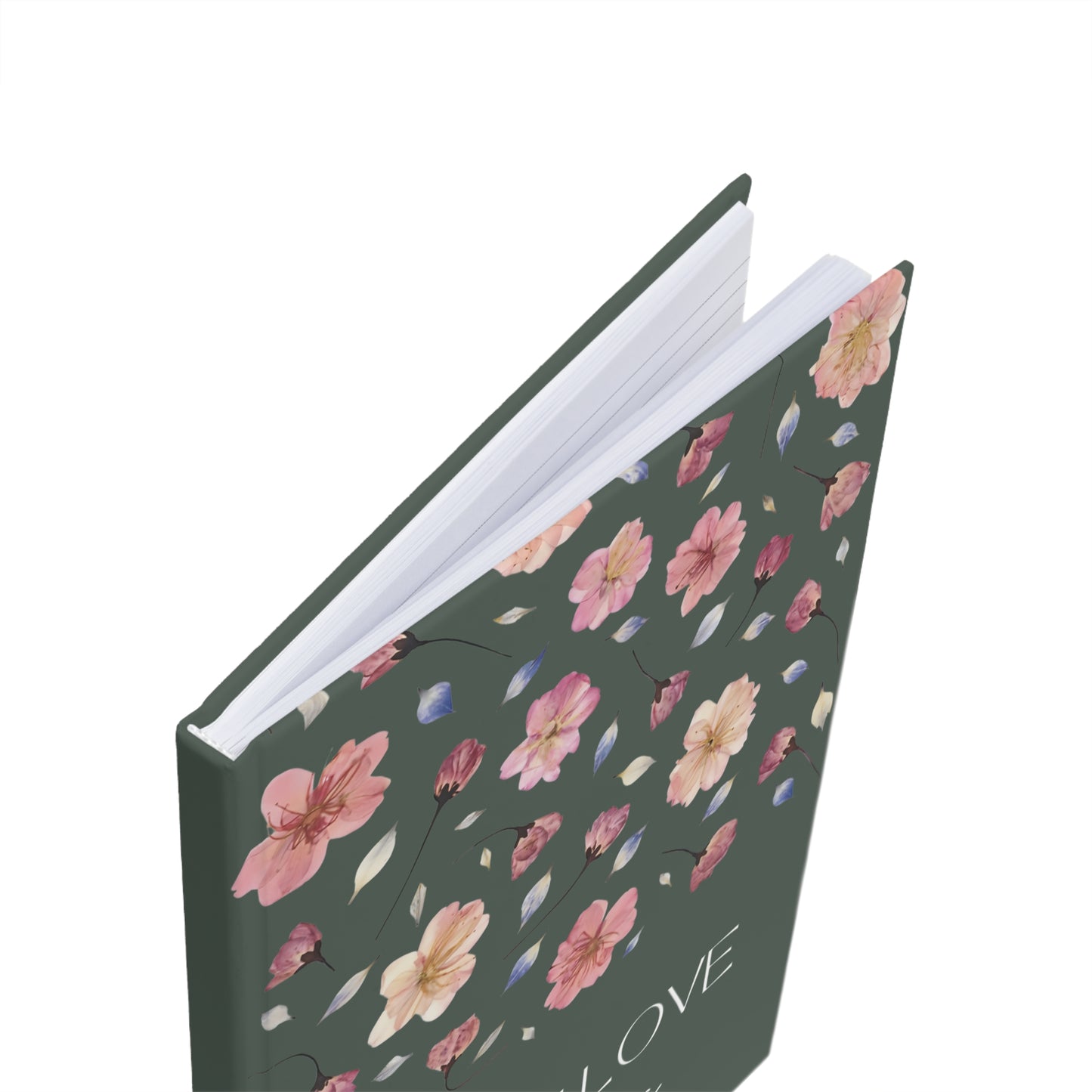 Carnet de Self Love Journaling | Journal Intime "Amour de Soi" et Bien-être au Quotidien | Couverture Couleur Verte Minéral