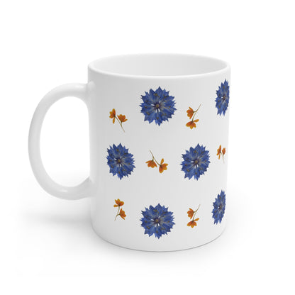 Mug Céramique au Design Botanique Printanier | Tasse Florale – Idée Cadeau Amoureux Plantes & Déco Féminine