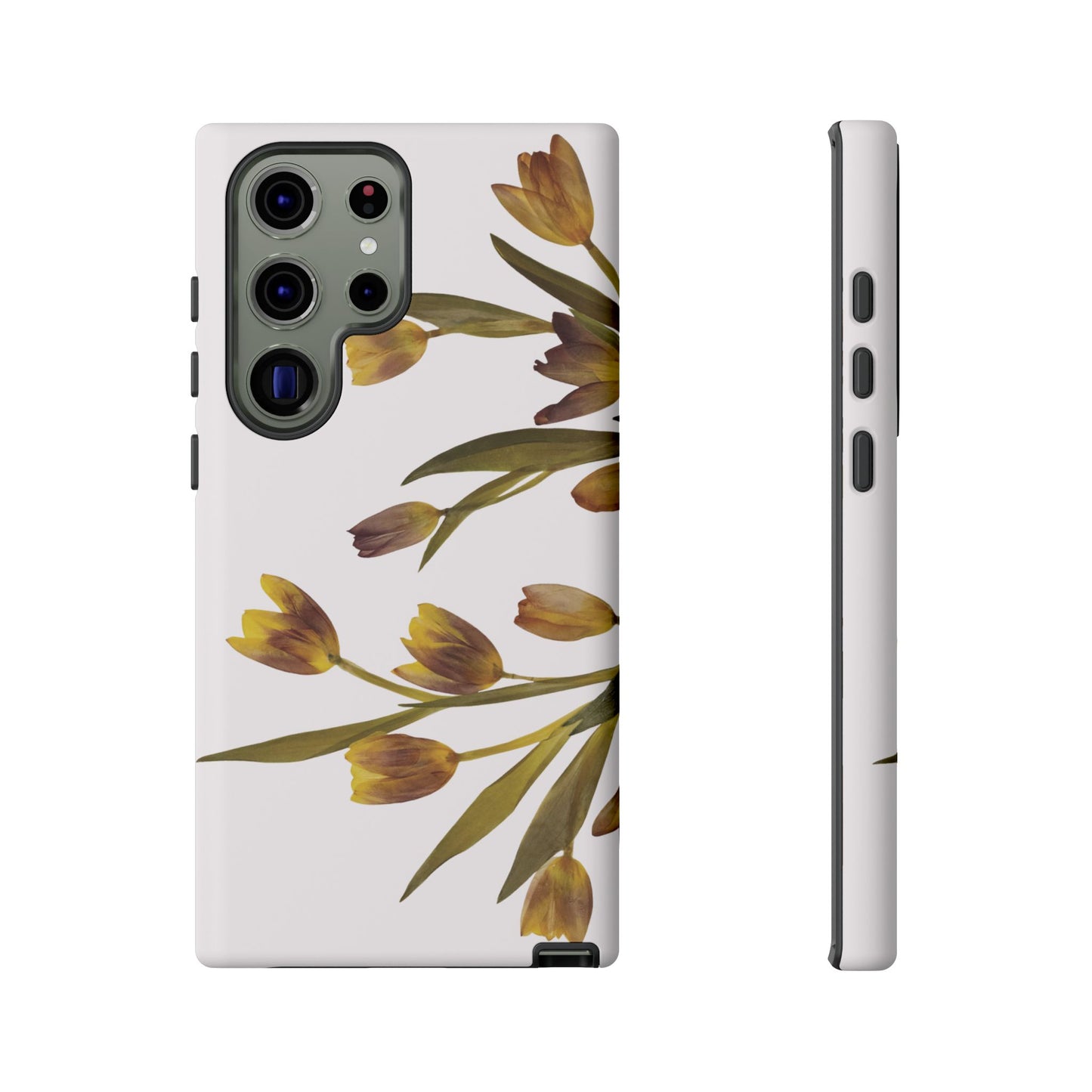 Coque Samsung Renforcée Design Floral Mate - Protection Durable & Anti-Choc - Idée Cadeau Floral