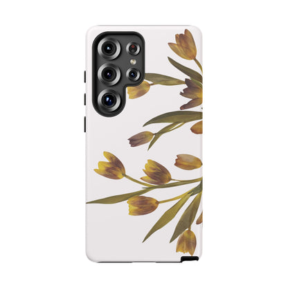 Coque Samsung Renforcée Design Floral Mate - Protection Durable & Anti-Choc - Idée Cadeau Floral