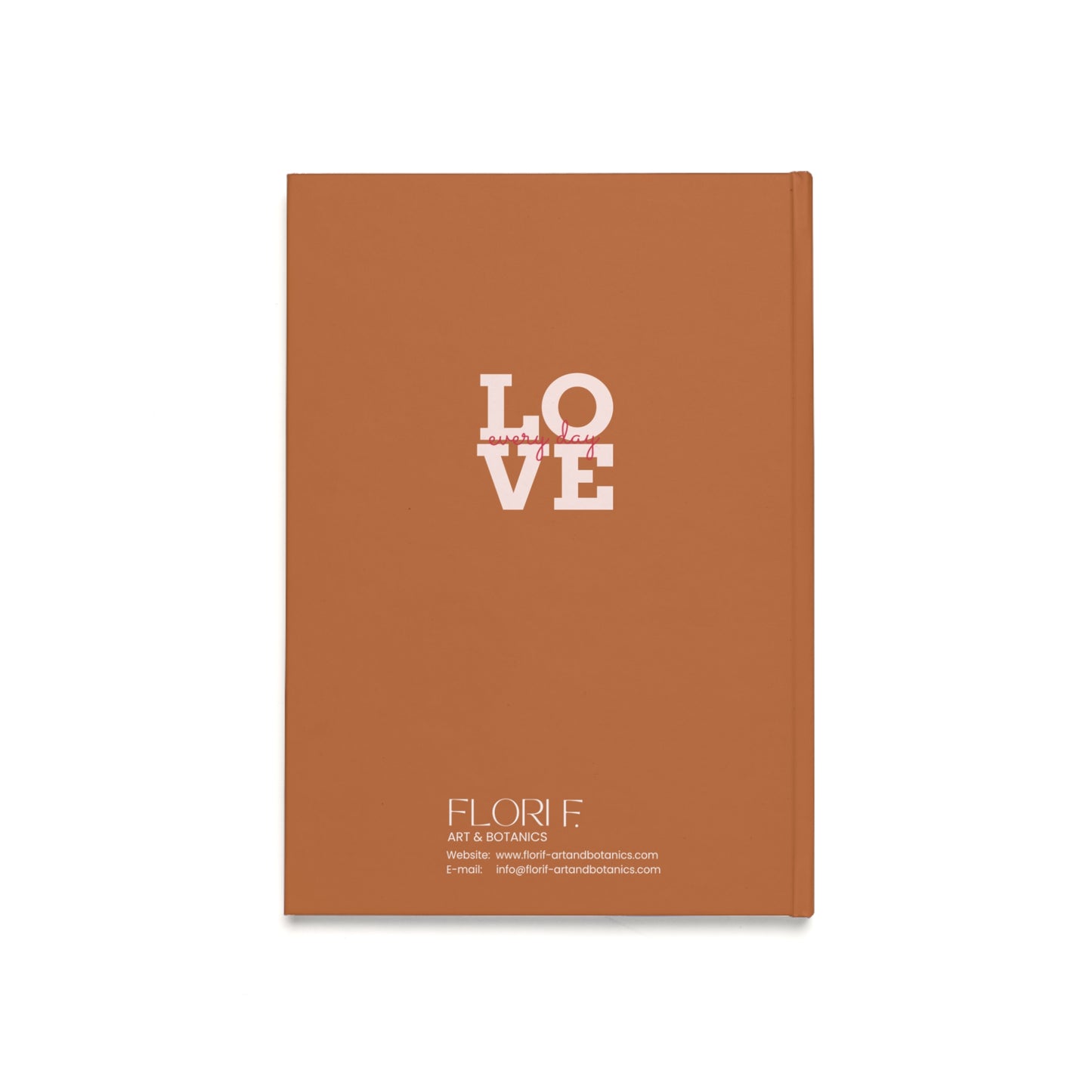 Carnet de Self Love Journaling | Journal Intime "Amour de Soi" et Bien-être au Quotidien | Couverture Couleur Ocre