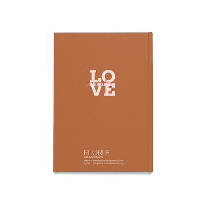 Carnet de Self Love Journaling | Journal Intime "Amour de Soi" et Bien-être au Quotidien | Couverture Couleur Ocre