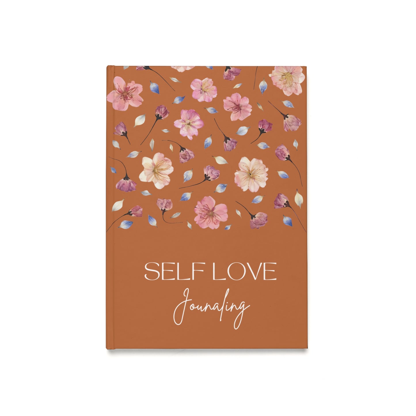 Carnet de Self Love Journaling | Journal Intime "Amour de Soi" et Bien-être au Quotidien | Couverture Couleur Ocre