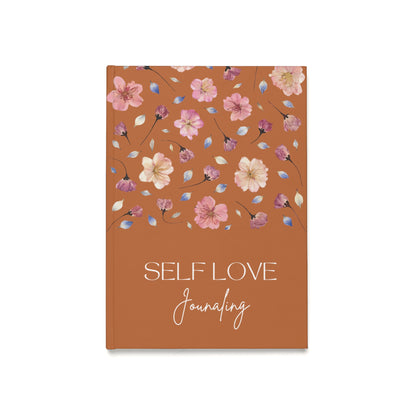 Carnet de Self Love Journaling | Journal Intime "Amour de Soi" et Bien-être au Quotidien | Couverture Couleur Ocre
