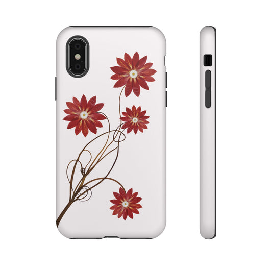 Coque IPhone Renforcée Design Cactus Rouge Mate - Protection Durable & Anti-Choc - Idée Cadeau Pour Elle