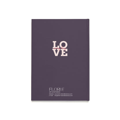 Carnet de Self Love Journaling | Journal Intime "Amour de Soi" et Bien-être au Quotidien | Couverture Couleur Prune