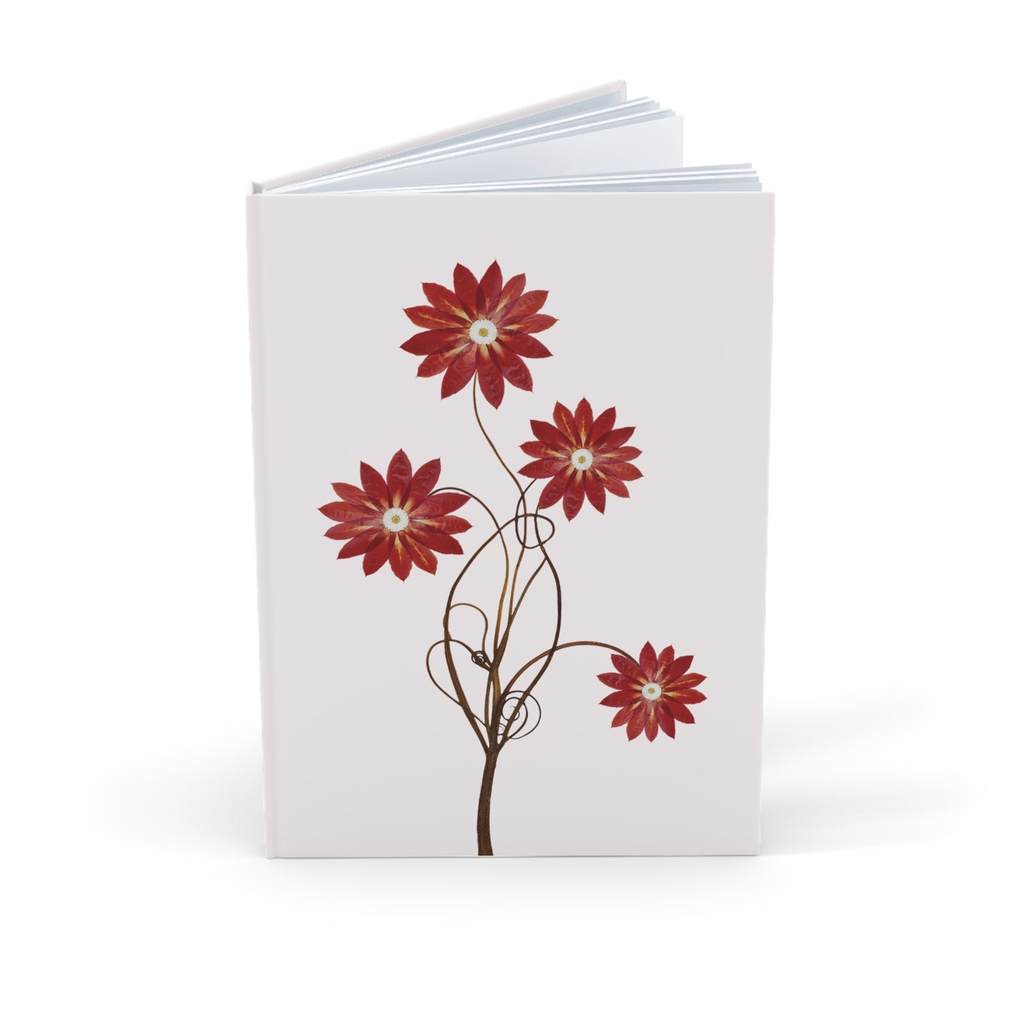 Carnet de Notes Floral Original | Journal Couverture Rigide – Amoureux des Plantes, Pages Lignées ou Vierges
