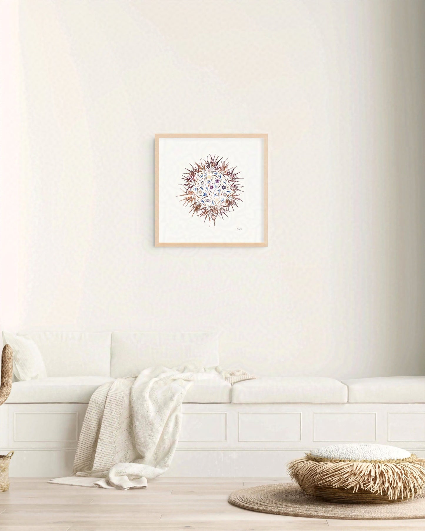 AUTUMN SUN  — ORIGINAL BOTANICAL ARTWORK | PRIVATE COLLECTION, LONDON