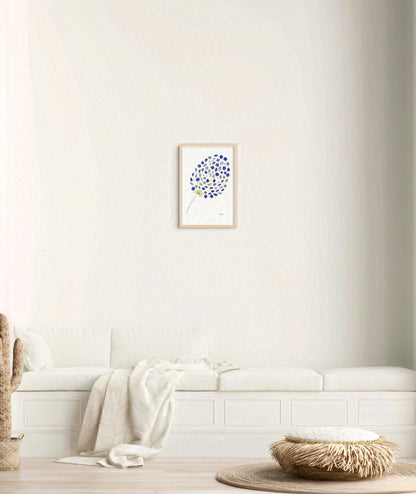 NOCTURNE — ORIGINAL BOTANICAL ARTWORK | PRIVATE COLLECTION, LUXEMBOURG