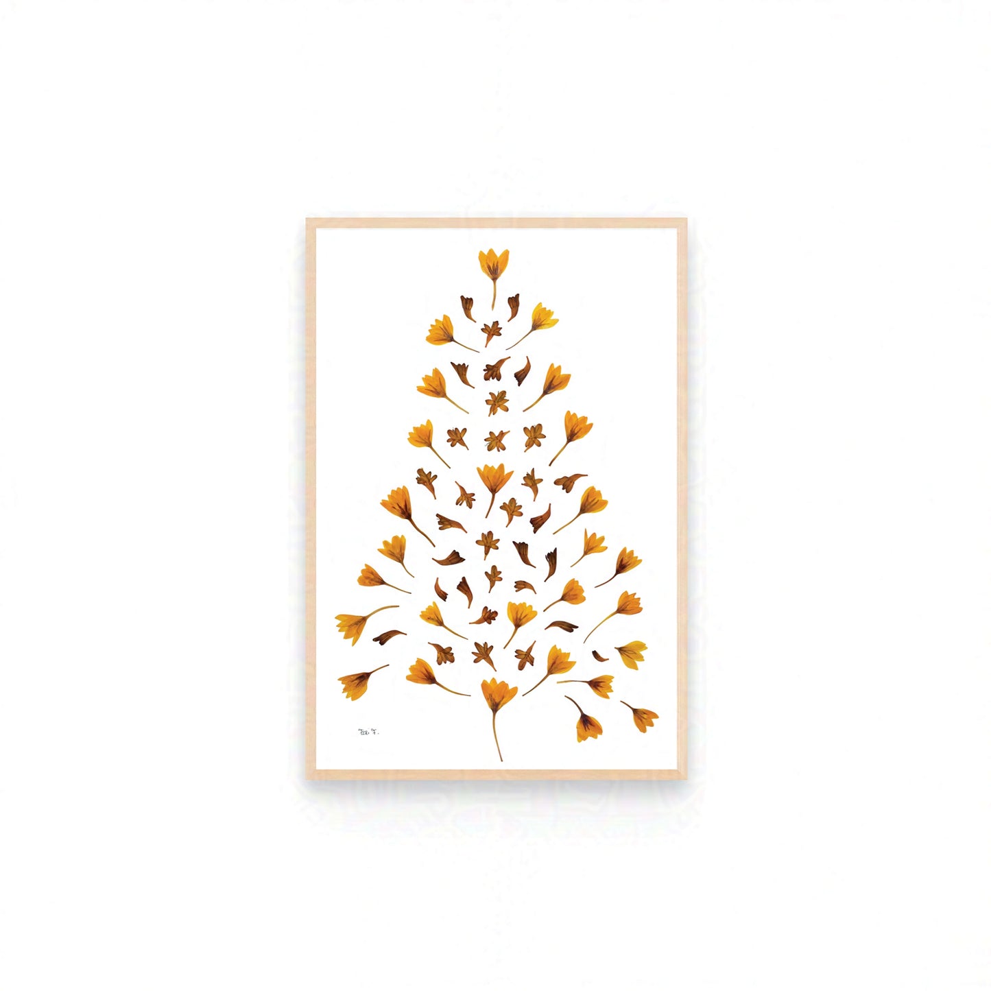 LUCIA — ORIGINAL BOTANICAL ARTWORK | PRIVATE COLLECTION, FRANCE
