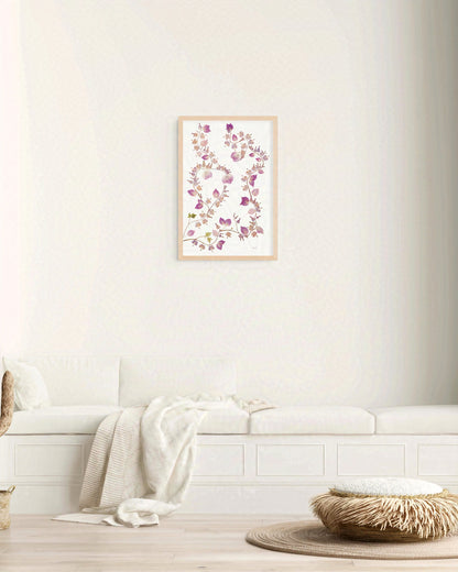 QUIET MOMENT — ORIGINAL BOTANICAL ARTWORK | PRIVATE COLLECTION, LUXEMBOURG
