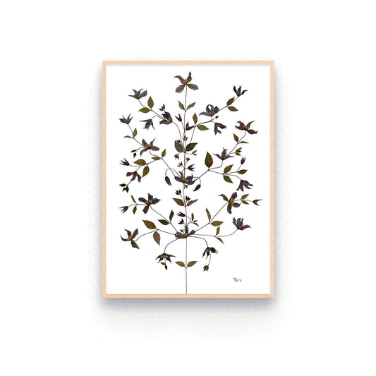 ARBORESCENCE — ORIGINAL BOTANICAL ARTWORK | PRIVATE COLLECTION, FRANCE