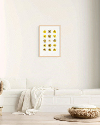 SUNLIGHT — ŒUVRE BOTANIQUE ORIGINALE | COLLECTION PRIVÉE, FRANCE