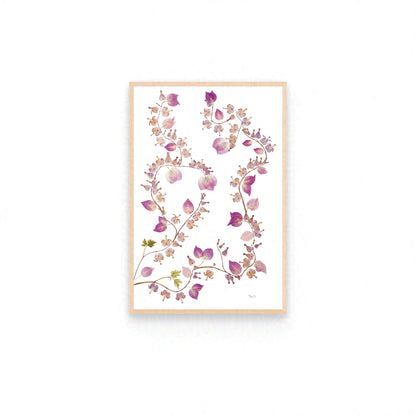 QUIET MOMENT — ORIGINAL BOTANICAL ARTWORK | PRIVATE COLLECTION, LUXEMBOURG